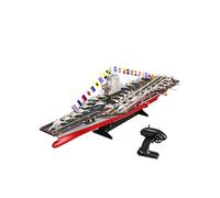 Meiurlex Supporto aereo RC 1:458, doppio azionamento e LED | Scocca in ABS, 70 x 23,5 x 18 cm, controllo accoppiato a 2,4 GHz, avvio attivato ad acqua, avviso di tensione