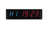 MEIVIYA 1,5 Pollici 1,8 Pollici cifre Orologio cronometro, Timer da Palestra LED intervallo Timer Digitale Conto alla rovescia Orologio da Parete Timer Fitness for la casa(GI2B-1.5R)