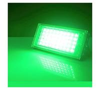 MEIVIYA Faretto a LED 5 0W LED RGB Lampada leggero inondazione proibi da esterno IP65 Spotlight riflettore impermeabile a LED illuminazione da giardino blu verde rosso(Groen)
