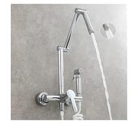 MEIVIYA Forgabile Rubinetto da Cucina in Ottone Blass Kitchen Kitchen Lavello Miscelatore Mish Hot & Cold Montato con Pistola a spruzzo Miscelatore for lavello Rotante(Style 4 Chrome)
