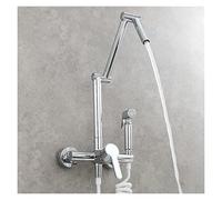 MEIVIYA Forgabile Rubinetto da Cucina in Ottone Blass Kitchen Kitchen Lavello Miscelatore Mish Hot & Cold Montato con Pistola a spruzzo Miscelatore for lavello Rotante(Style 1 Chrome)