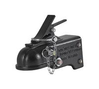 MEIVIYA Gancio di Traino Accoppiatore for Rimorchio Regolabile da 15000 Libbre 2-5/16 "Giunto A Sfera con Attacco Dritto for Parti di Camper Camper Caravan Gancio di Traino Regolabile per Camion