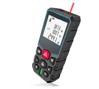 MEIVIYA Misuratore di Superficie terrestre con Navigazione GPS Portatile Misuratore di Distanza Roulette Nastro Digitale Telemetro Livella A Bolla Metro Telemetro Strumenti di Misurazione(X5-40M)