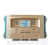 MEIVIYA MPPT Automatico Step-up E Step-Down Regolatore di Illuminazione Stradale Complementare Vento-Solare App Mobile Regolatore Intelligente di Energia Eolica Solare(12V/24V/36V/48V/60V 100A)