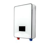 MEIVIYA Scaldabagno Elettrico 6500W Caldaia Istantanea Senza Serbatoio Bagno Set Doccia Senza Serbatoio Termostato Sicuro Intelligente Automatica(White)