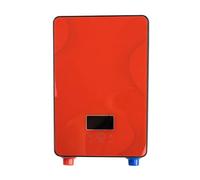 MEIVIYA Scaldabagno Istantaneo Senza Serbatoio 6500w Termostato Riscaldatore A Induzione Smart Touch Riscaldatori Elettrici Doccia Automatica(Rot)