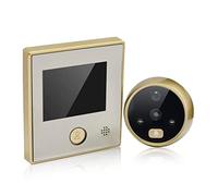 MEIVIYA Videocamera for Campanello visivo Visione Notturna IR Citofono Campanello for Porte Spioncino Video Intelligente Sicurezza for Gli Occhi della Porta Digitale