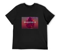 meiyan OneRepublic T Shirt Native Vinyl CD Poster Tee Black S