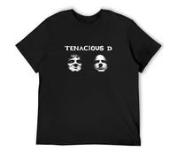meiyan Tenacious D Men's T Shirt Top Tee Black M