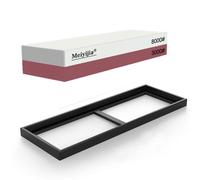 Meiyijia Pietra per Affilare 2-in-1, Affilacoltelli Professionale cote Combinazione - con Stand Silicone Antiscivolo (3000/8000 Grit)