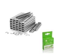 Meiyijia - Set di pinzatrici a mano, pinzatrice robusta 3 in 1, potente cucitrice per utensili con potenza di tiro regolabile, tra cui 7600 graffette ed estrattore (tipo D-4000)