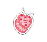 MEIYSTICK Charm a forma di torta di ciliegia, tappo antipolvere in acrilico, tipo C o fulmine, accessori Kindle, lettori d'amore, regali per ragazze per amanti dei libri (fulmine)