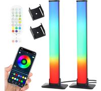 Meiyue Smart LED Lightbar, Gaming Smart LED Lampada RGB con Effetti Di Illuminazione Multiple,213 modalità e sincronizzazione musicale, Luce D'atmosfera per TV, PC, Decorazione della Camera, Ufficio