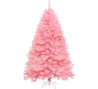 MEIZHITU Albero di Natale per Feste Albero di Natale Artificiale di Halloween Adatto for Feste di Carnevale al Chiuso Decorazioni Natalizie(2.1m)
