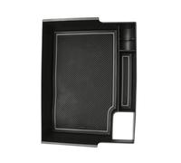 MEIZIYU 1pc Center Console Organizer Box Misura Ford Explorer 2020 2021 2022 2023 Scatola portaoggetti per console centrale dell'aut(Black Black Line)