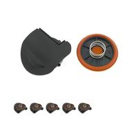 MEIZIYU Kit di riparazione coperchio valvola PCV Tappo con membrana adatta for Peugeot 207 EP6 VTI Citroen MINI Cooper N12 N16 0248.Q5 11127646554 coperchio valvola motore automobile(5PCS)