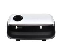 MEIZIYU Maniglia for vano portaoggetti passeggero cruscotto nero, adatta for Porsche, Cayenne 2010-2018 LHD 958552147 Interruttore vano portaoggetti cromato Maniglia interna fiat punto evo