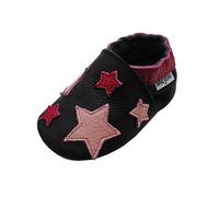 Mejale, Scarpe primi passi bambini, (schwarz，Sterne), 6-12 Monate/5.1 zoll