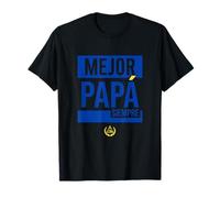 Mejor Papá Siempre El Salvador papà Design Maglietta