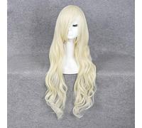 MekakuCity Attori Kozakura Mari Lunghi Ricci Biondi Parrucca Sintetica Resistente Al Calore Per Le Donne Anime Parrucche Cosplay Universali Bionde