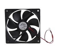 Mekalero 12025 per Case Fan CPU Raffreddamento Radiatore Computer per Case 5V 12V 24V 120mm 1500RPM Mute Cooler 2Pin XH2.54 Conn Fan Cooler