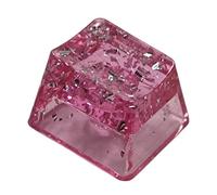 Mekalero 1PC Keycap Personalità Trasparenti Foil Design Profilo OEM R4S Keycap Tastiere Da Gioco Personalizzati Resine Keycaps Artigianale Resina Meccanici Keycaps