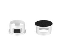 Mekalero 2/4 / 6Pcs Privacy Luce Copertura per Occhiali Semi Open Design Nascondi Indicatori LED Facile Installazione 6Mm Dimensione Occhiali Intelligenti Luce Proteggere