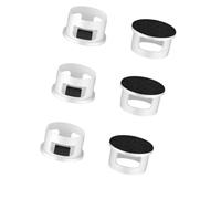 Mekalero 2/4 / 6Pcs Privacy Luce Copertura per Occhiali Semi Open Design Nascondi Indicatori LED Facile Installazione 6Mm Dimensione Occhiali Intelligenti Luce Proteggere