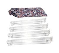 Mekalero 4 pezzi ABS Mahjong Piastrelle Rack Pusher Tool Dimensioni standard 48,7 pollici per riunioni sociali