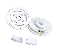 Mekalero Coppia di driver di riparazione per cuffie, 44 mm, 72 Ohm, per uso On-Ear in PP, include 2 clip di fissaggio, set di alloggiamento in ABS per la riparazione di cuffie driver coppia di
