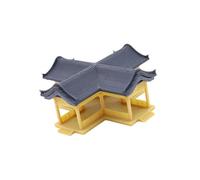 Mekalero Costruzione orientale Piccolo set di edifici migliora le disposizioni dell'acquario e la formazione della scena Piccolo paesaggio