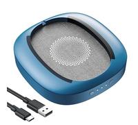 MEKASS Mouse Jiggler non rilevabile con timer, dispositivo per mouse ultra silenzioso per mantenere in vita computer PC portatile, shaker automatico per mantenere il mouse in movimento da casa (blu e