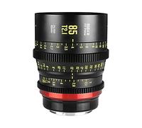 MEKE - Obiettivo per cinema con messa a fuoco manuale completa T2.1, 85 mm, per Canon EF Mount e Cine Camcorder ZCAM E2-F6, E2-F8, Canon EOS C500 Mark II e S35 EOS C100 Mark II, EOS C200, Zcam E2-S6 6K