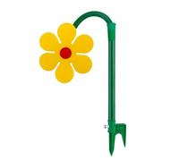 MEKLITRZ Crazy Daisy Sprinkle for Bambini E Cani, Rotante A 360°, Fiore Danzante, Divertente Strumento di Irrigazione for Annaffiare Il Cortile degli Animali Domestici Che Giocano(Yellow)
