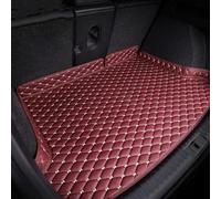 MeKnMoney Auto Bagagliaio per Audi A6 Avant C7 2011-2018, Pelle Vasca Baule Fodera Tappetino Bagagliaio Impermeabile Accessori,E/Red