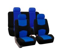 MeKnMoney Auto Set Coprisedili Per Fiat Panda 2003-2026/Fiat Panda 4x4 2004-2026, Traspirante Set Fodere Anteriori Posteriori Copri Protezione Accessori,C/Black Blue