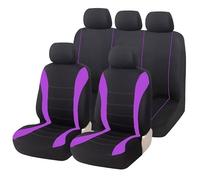 MeKnMoney Auto Set Coprisedili per Jeep Grand Cherokee WJ 1999-2026, Anteriori Posteriori Copri-Sedile Antiscivolo Coprisedile Interno Accessori,F/Purple
