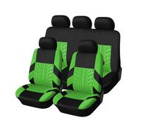 MeKnMoney Coprisedile Coprisedili Auto per Toyota Yaris Front Seat And Headrest Covers, Anteriori Elastico Coprisedili Protezion Sedili Accessori Auto,H/Green/