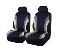 MeKnMoney Coprisedili Auto per Nissan Qashqai J10 Qashqai J10 S Qashqai J11, Set Copri-Sedile Fodere per Anteriori e Posteriori Protezione Sedile Accessori,B/Beige