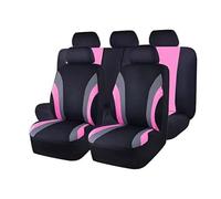 MeKnMoney Coprisedili Auto per Re-Nault Kangoo Rapid 2021-2026, Set Copri-Sedile Fodere per Anteriori e Posteriori Protezione Sedile Accessori, C/Pink