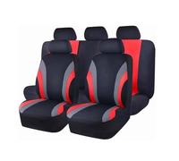 MeKnMoney Coprisedili Auto per Re-Nault Kangoo Rapid 2021-2026, Set Copri-Sedile Fodere per Anteriori e Posteriori Protezione Sedile Accessori, D/Red