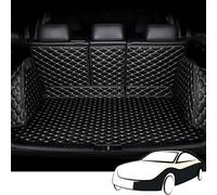 MeKnMoney Tappeto Bagagliaio Auto per MG HS 2018-2025, Copertura Totale Copri Baule Tappetino Bagagliaio Tappeto Accessori,B/Black Red
