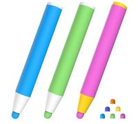 MEKO Confezione da 3 Penne per Tablet e Smartphone - Pennino Capacitivo per Bambini, Compatibile Con iOS, Android, iPhone, iPad e Smartwatch
