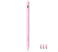 MEKO Dual-System Penna per Tablet, Penna per iPad, Android, Smartphone - Compatibile con iPad Pro/Air/Mini, Samsung, Xiaomi, iPhone - Penna Touch con Ricarica Rapida (Rosa)
