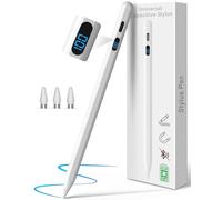 MEKO Penna iPad con Display LED di Livello di Potenza, Penna per iPad Universale e Samsung/Huawei/Lenovo/Xiaomi, Penna Touchscreen Magnetica per iPhone, Android e Dispositivi con Sistema Harmony OS