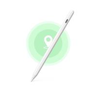 MEKO Penna per Apple iPad con Dov'è, Ricarica Rapida e Funzione Trova | Penna Pen con Palm Rejection, Compatibile con iPad 6-10/A16, Pro M4/11/12,9/13", Mini 5-7 e Air 3-5/M2/M3/M4