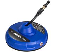 MEKOH Accessorio per idropulitrice elettrica da 35,6 cm per Karcher, accessori per idropulitrice per la pulizia del cemento, per la pulizia del calcestruzzo, connessione rapida da 1/4", doppi ugelli