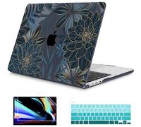 Mektron per MacBook Air 2026 33 cm M5 Custodia per laptop A3449 con display Retina liquido da 13,6 pollici Adatto 2025 A3240 M4 2024 A3113 M3 2023 A2681 M2 Shell stampato per MacBook Air 13.6", Dahlia