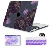 Mektron per MacBook Air 2026 33 cm M5 Custodia per laptop A3449 con display Retina liquido da 13,6 pollici Adatto 2025 A3240 M4 2024 A3113 M3 2023 A2681 M2 Shell stampato per MacBook Air 13.6 pollici