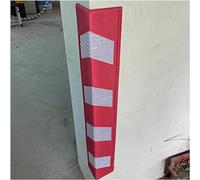 MekUk Pezzi Paraspigoli per Colonna Garage Protezioni for bordi riflettenti for pareti rosse e bianche, protezioni for bordi riflettenti in gomma flessibile, protezioni angolari for parcheggi Adatto p
